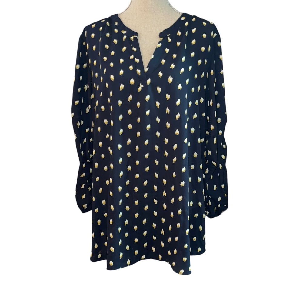 Collective Concepts Shandler Split Neck Plus Size Women’s Blouse Size 3X NWT